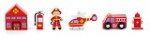Train Set Accessory -Fire Station