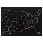 Reversible Mat - US States Map