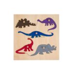 First Simple Puzzle-Dinosaur