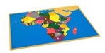 Puzzle Map of Africa