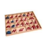 Cursive movable alphabet