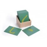 Chinese character components Sandpaper Letters W BOX
