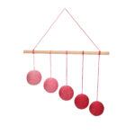 The graduation Gobbi mobile-Pink